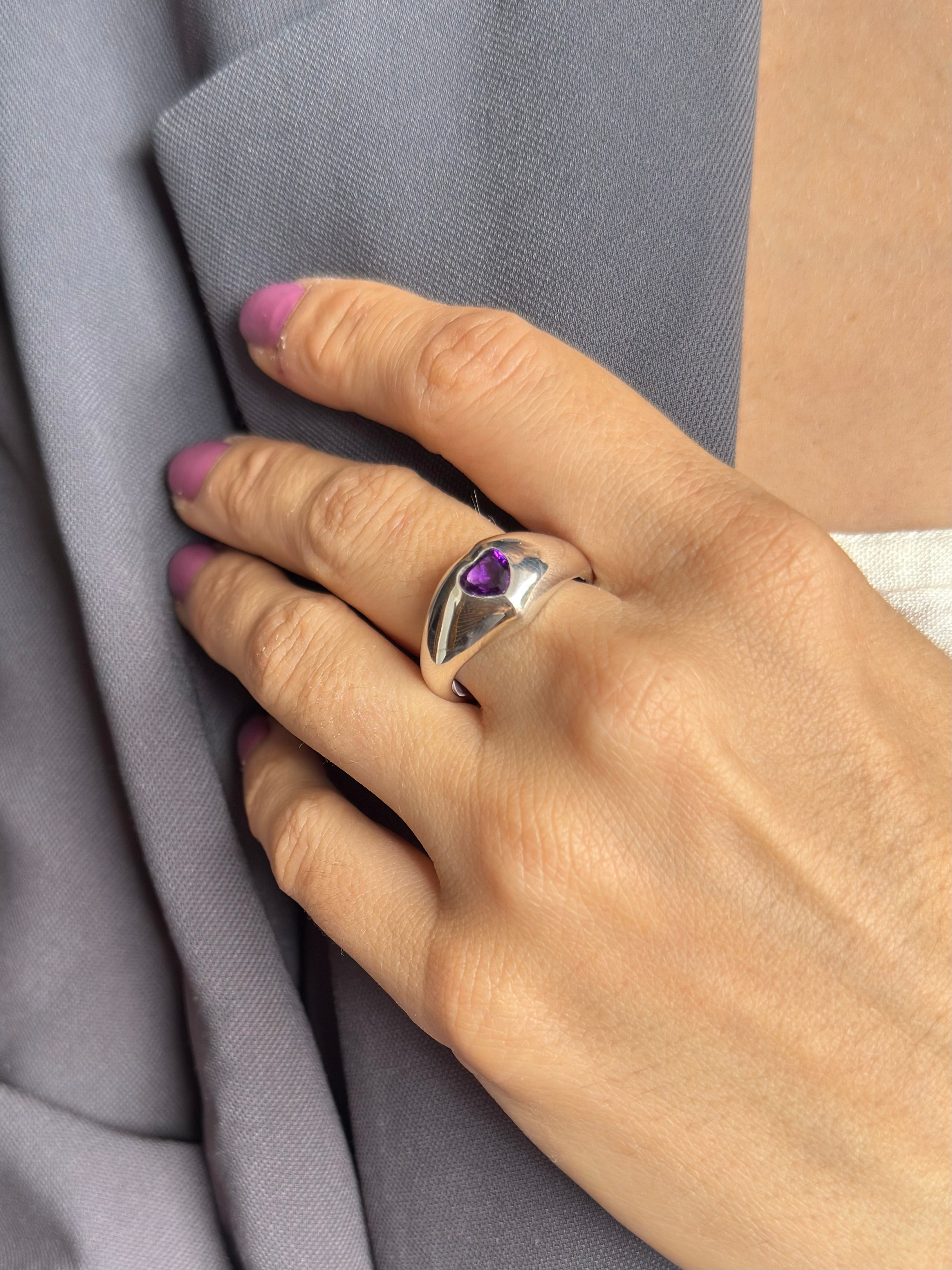 Anillo Amatista Love