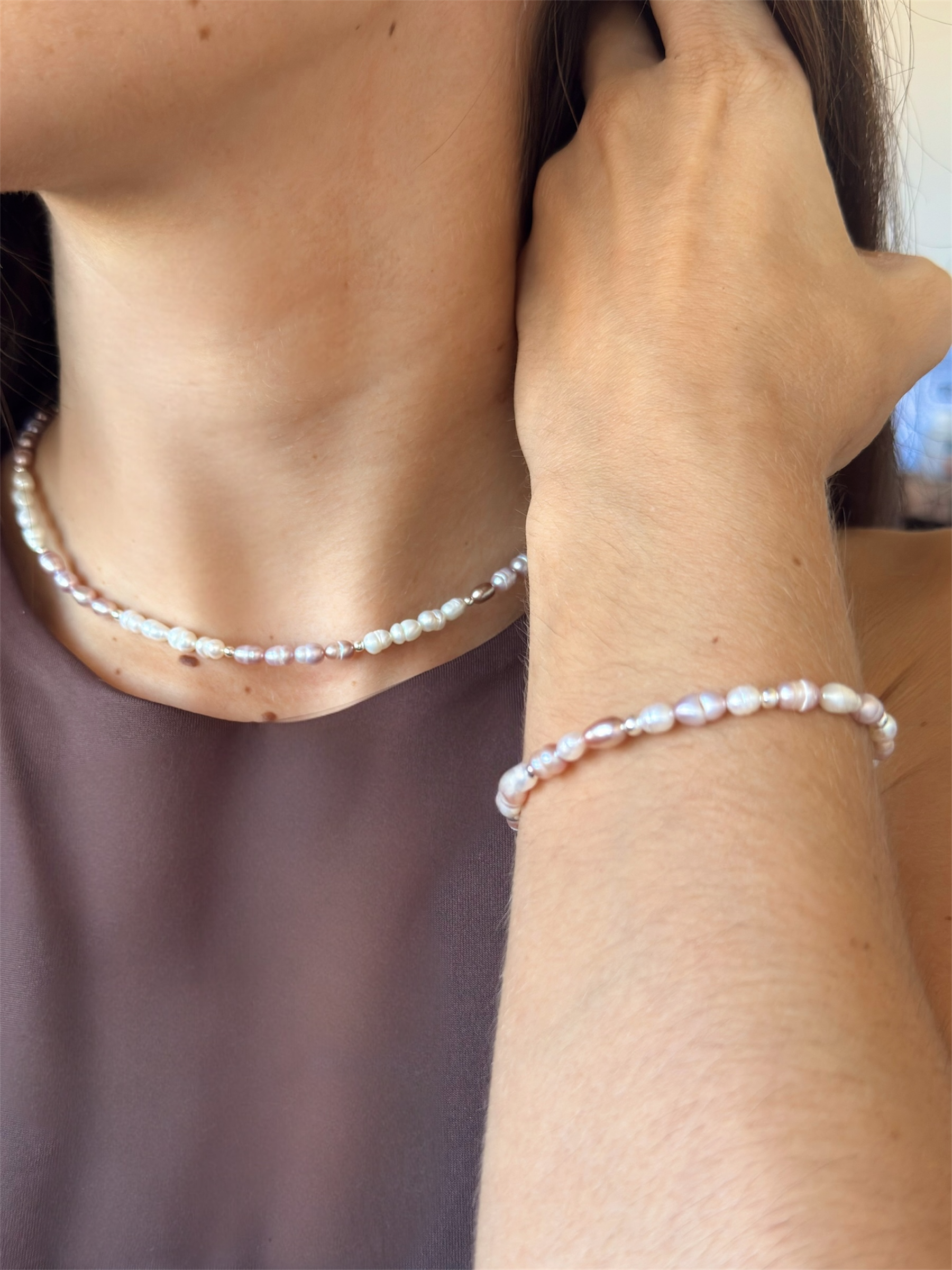 Collar Perla Aurora
