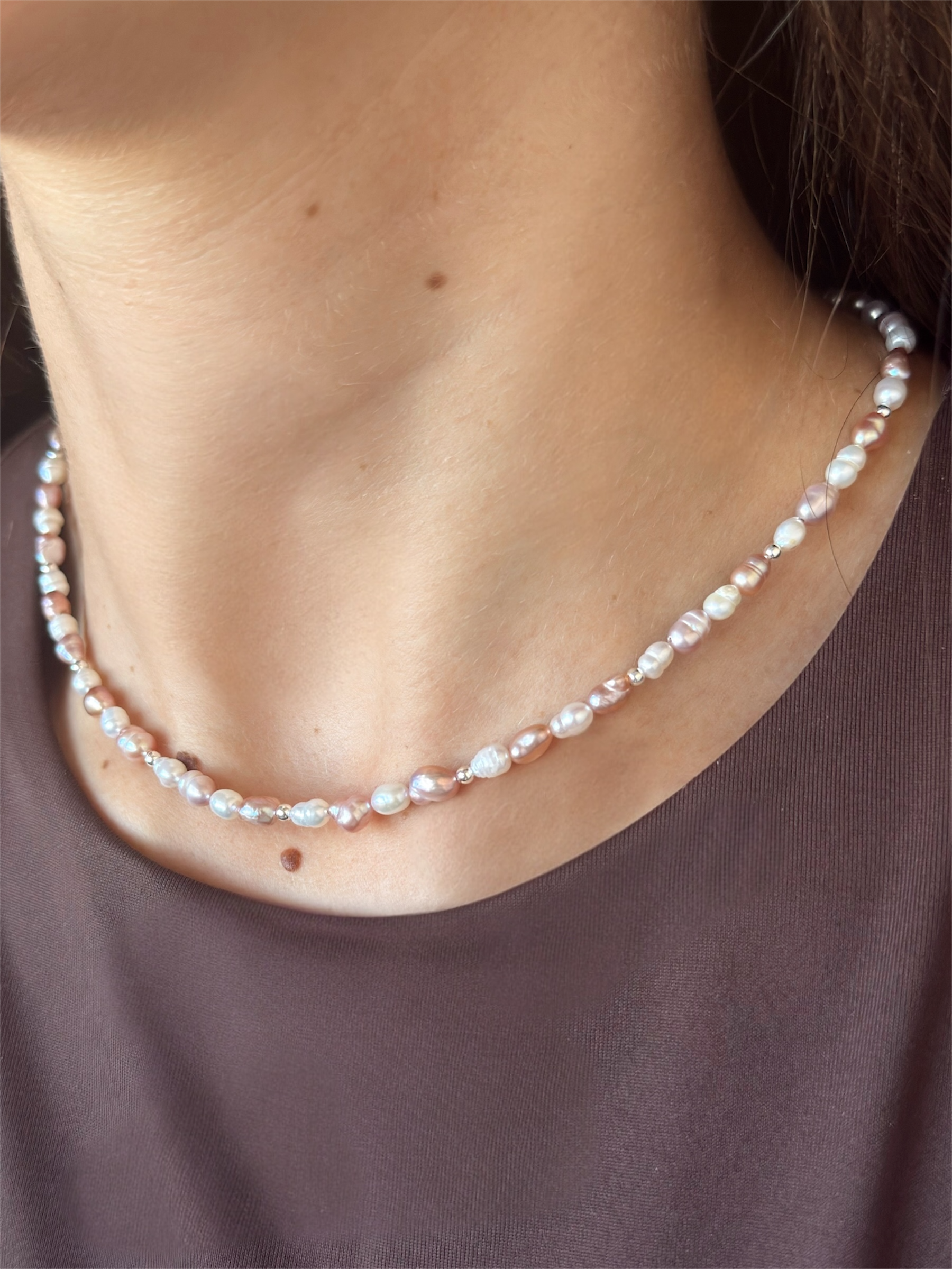 Collar Nácar Romance